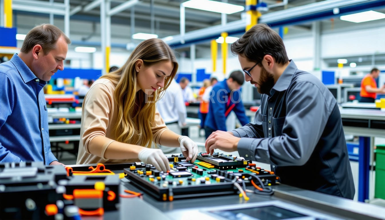 Illustration for section: Key Players and Market Dynamics - estonia electronics nexus
